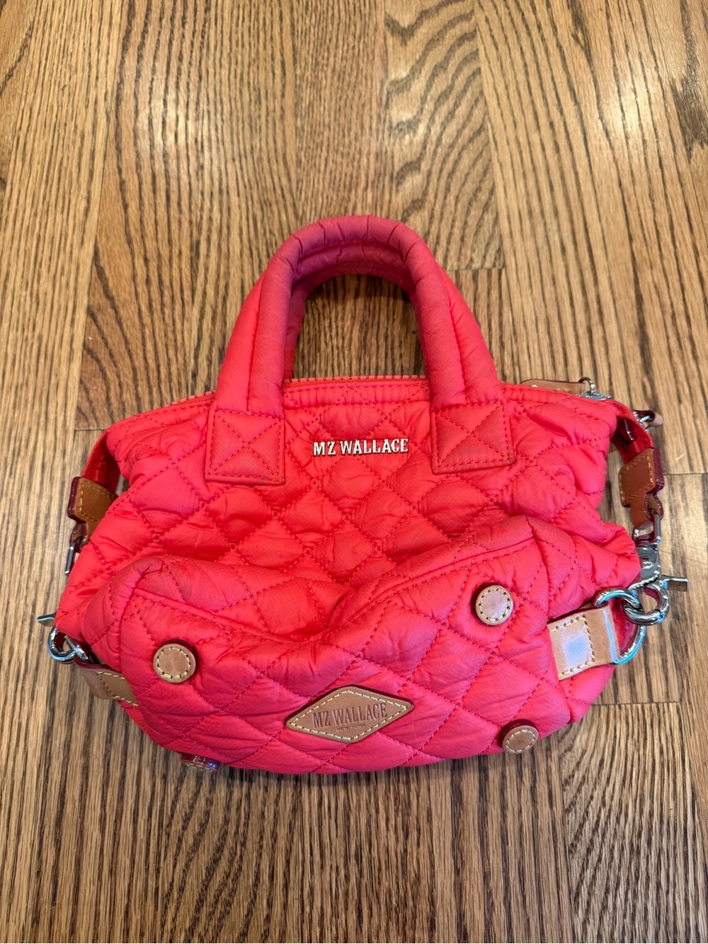 MZ Wallace Micro Metro Tote Cherry Red